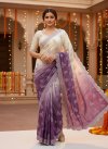 Ktd 3006 Gold Crush Embroidery Work Saree